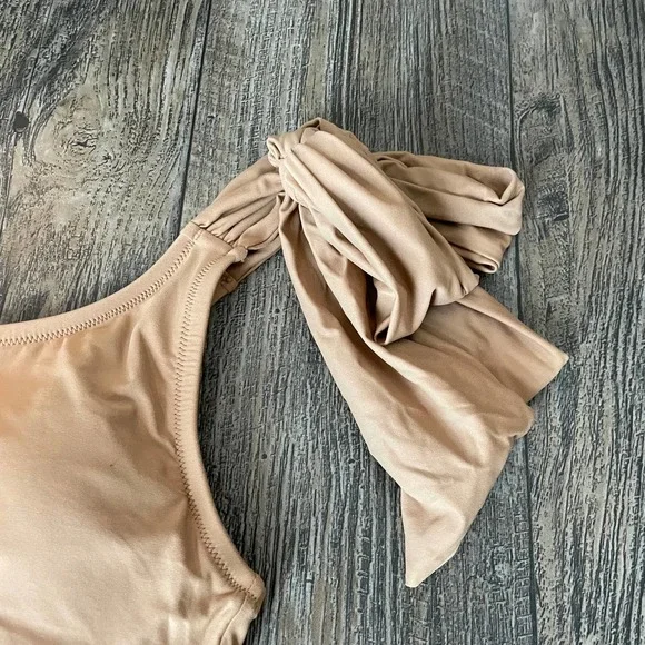 J. crew one shoulder tie swimsuit - Picture 2 of 7